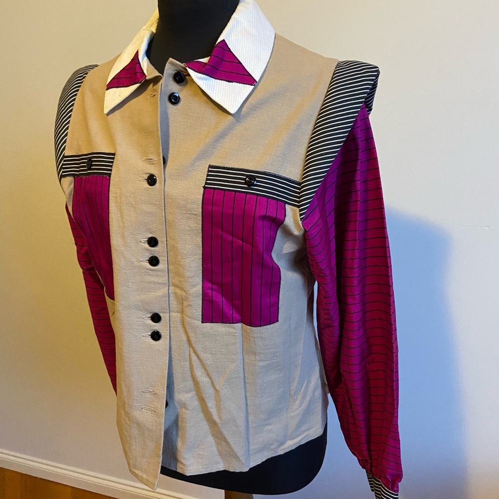 Vintage Lou Wiseman Shirt Size 10 - Picture 4 of 9